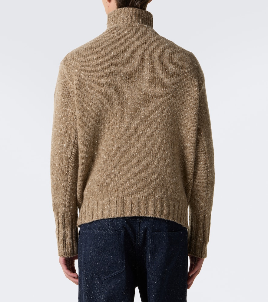 Wool Half-Zip Sweater