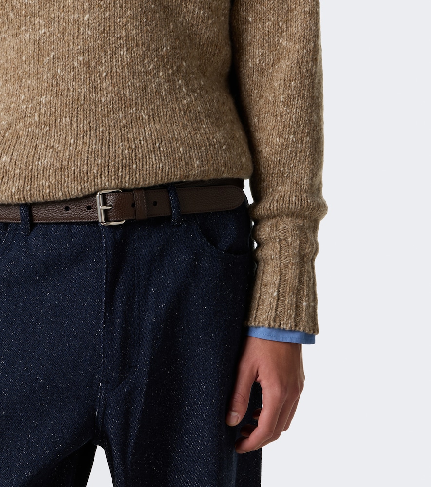 Wool Half-Zip Sweater