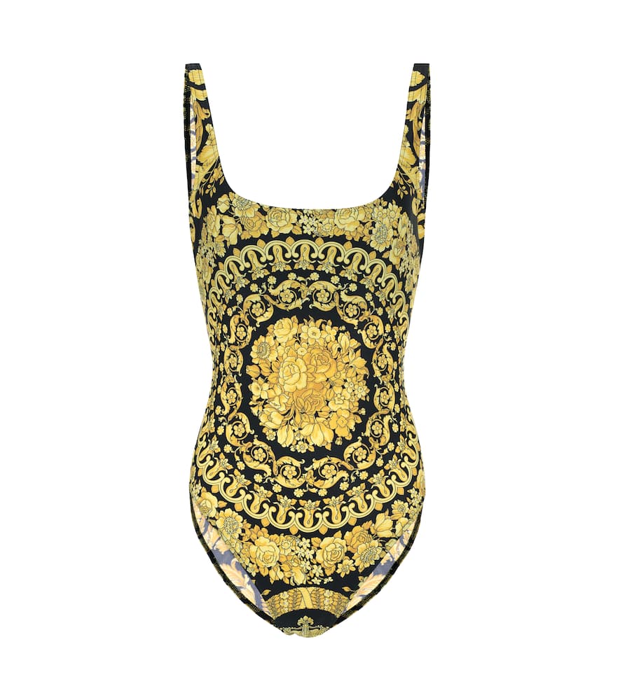 VERSACE Printed swimsuit,P00445021
