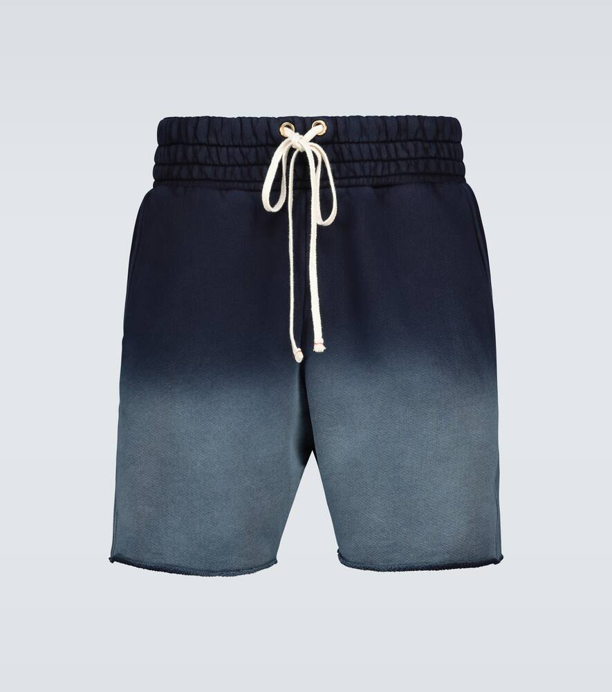 Les Tien Dip dyed cotton jersey shorts Les Tien Yacht tie dye cotton shorts