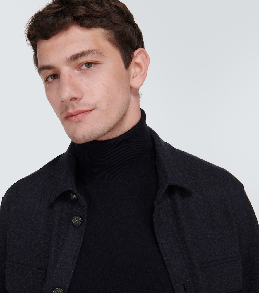  Loro Piana Loro Piana Rollkragenpullover Aus Kaschmir 