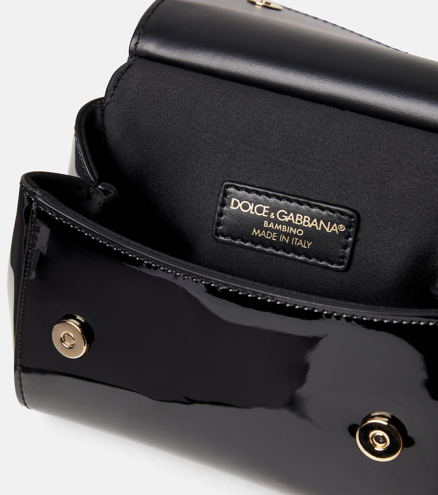  Dolce&gabbana Kids Dolce&gabbana Kids Tasche Sicily Mini Aus Lackleder 
