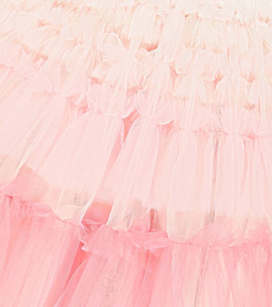 Tutu Du Monde Glam Rock Tulle Miniskirt In Porcelain Pink Mix