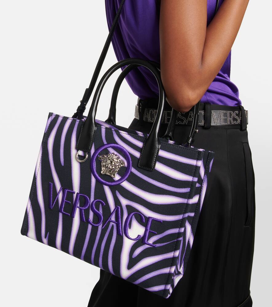 Mytheresa Versace Medusa Tote Versace Medusa Small Zebra-print