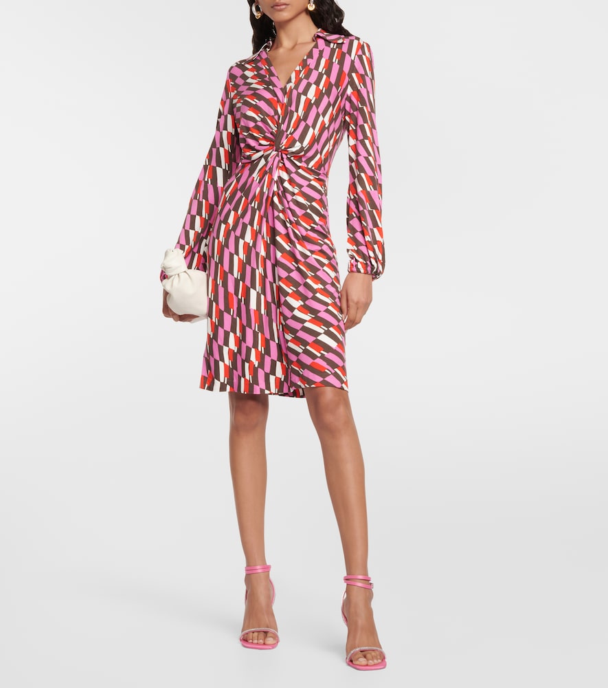  Diane Von Furstenberg Diane Von Furstenberg Bedrucktes Minikleid 