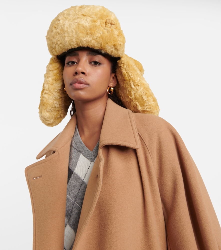 Ruslan Baginskiy Faux fur hat