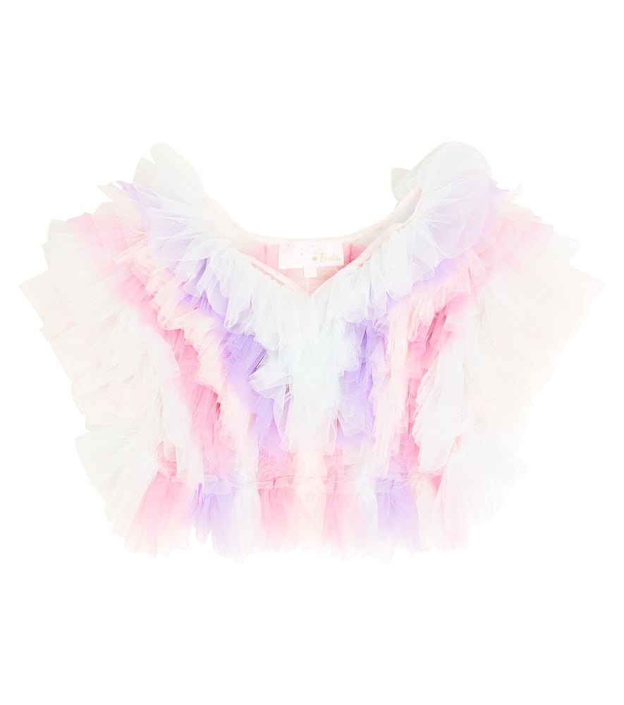 Tutu Du Monde X Barbie Sunny Haze Tulle Shrug In Pink