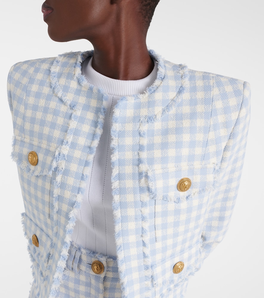  Balmain Balmain Jacke Aus Tweed 