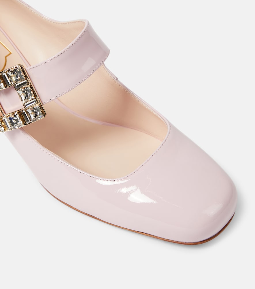  Roger Vivier Roger Vivier Pumps Très Vivier Strass Babies 45 Aus Lackleder 