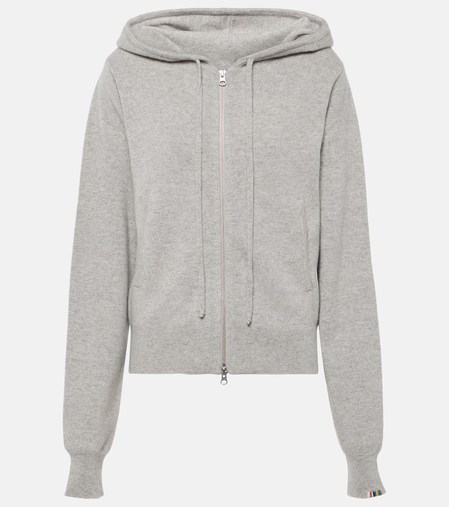 N°318 Hood cashmere-blend zip-up hoodie