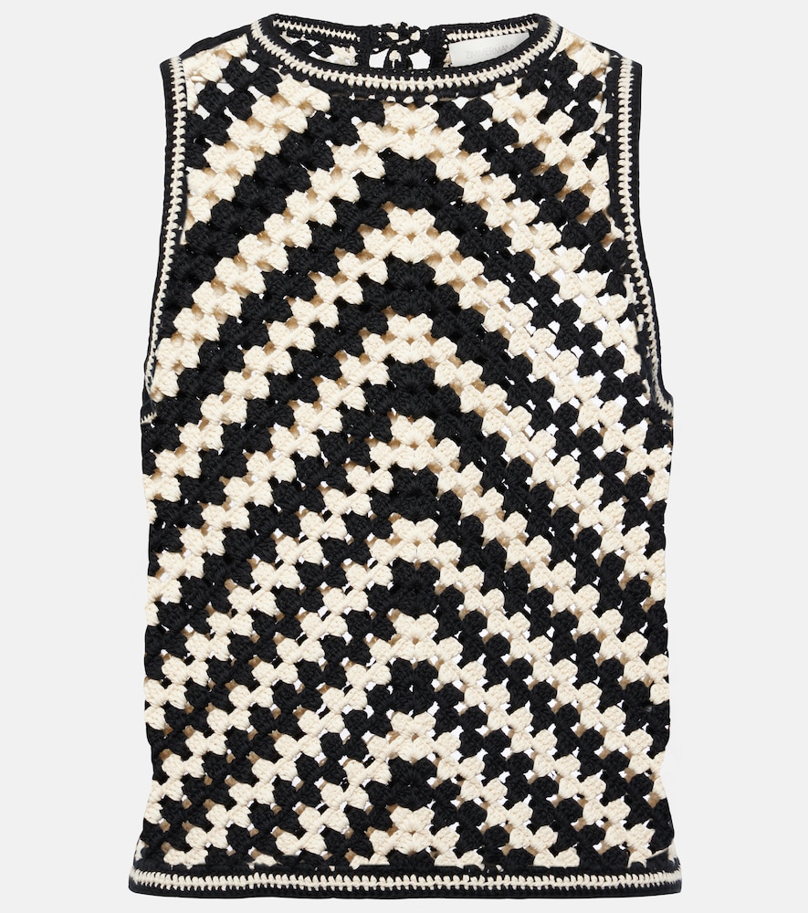 Zimmermann Halliday crochet cotton top　Zimmermann Halliday かぎ針編みコットントップ Zimmermann