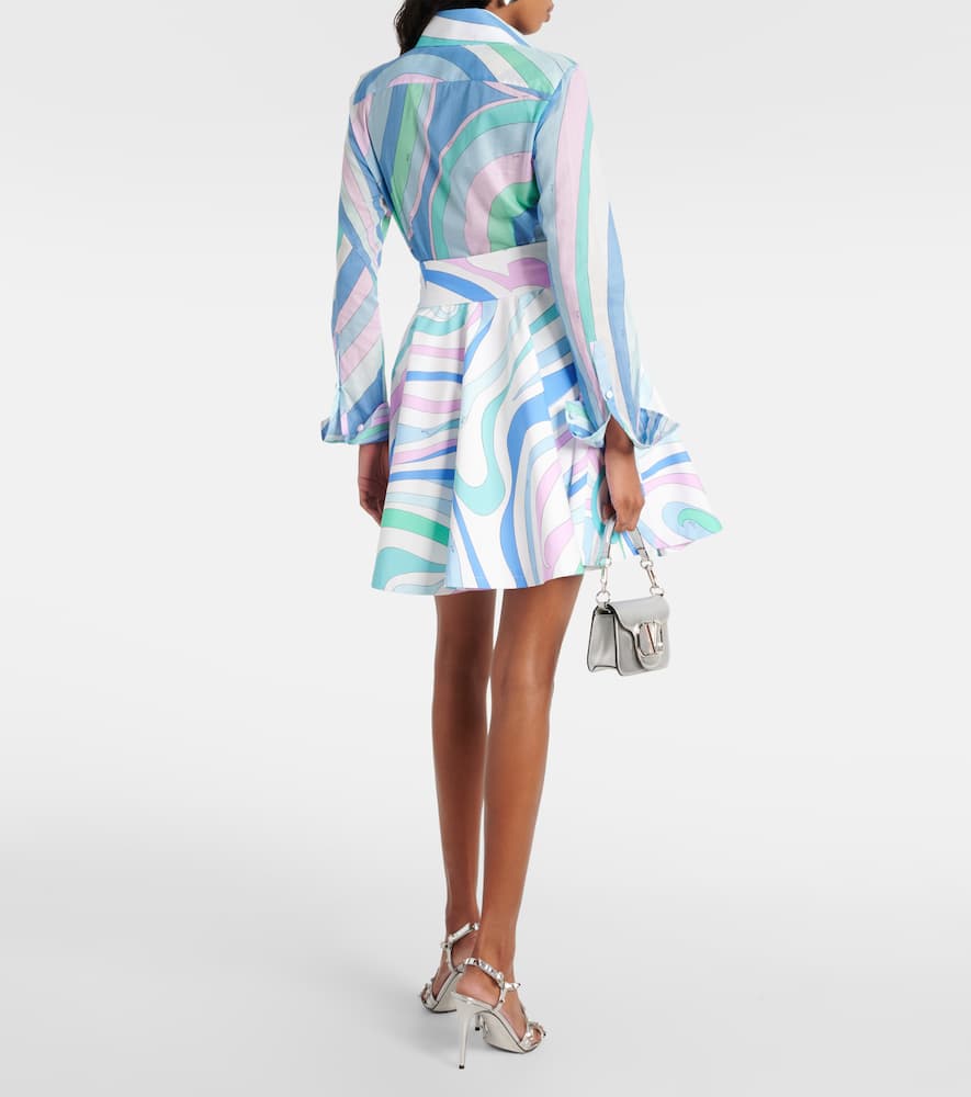 Pucci Skirt In Blue