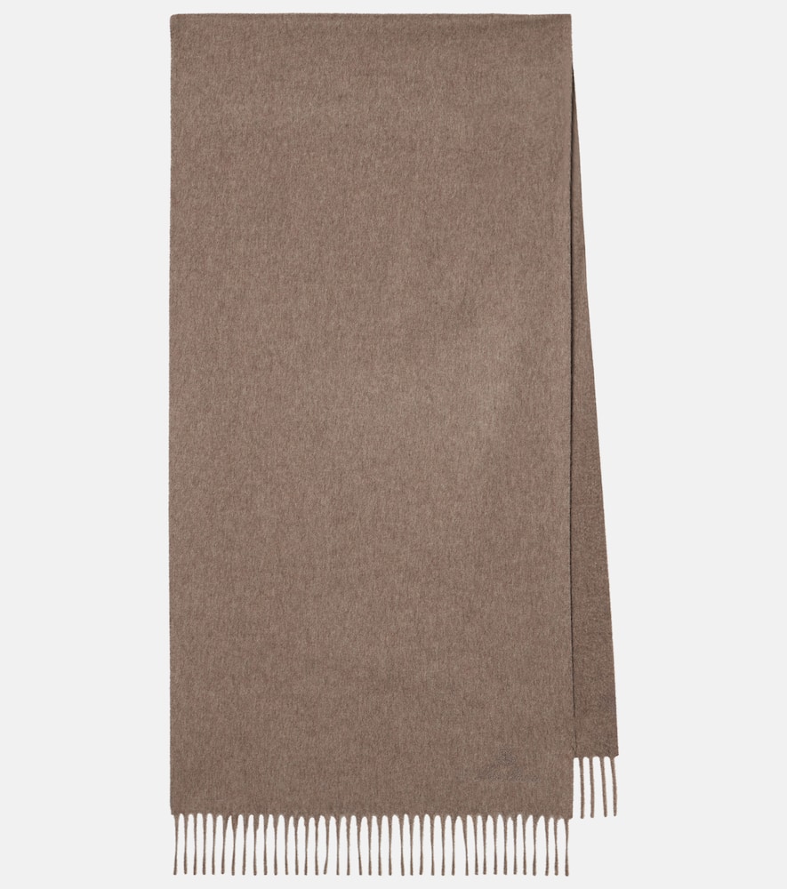 Grande Unita fringed cashmere scarf