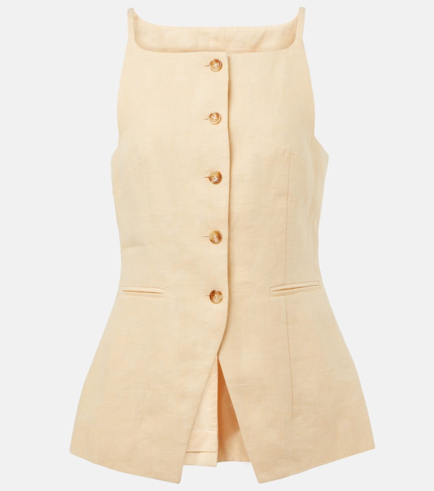 Nancy linen top