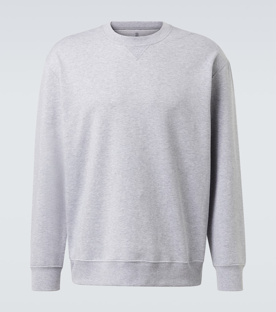 Cotton-blend sweatshirt
