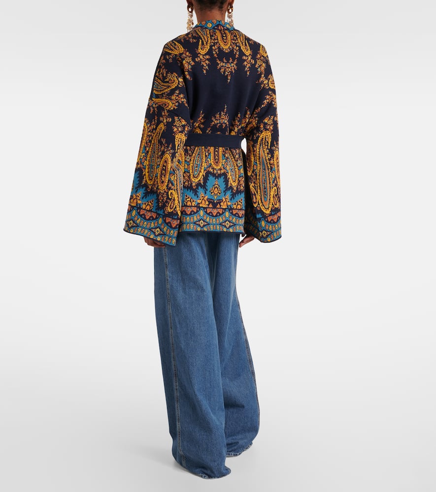 Etro Multicoloured Cardigan In Multi