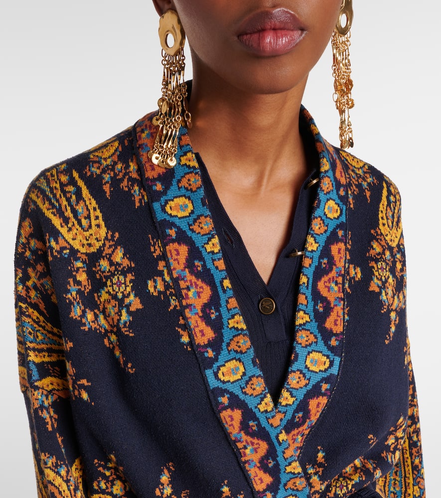 Etro Multicoloured Cardigan In Multi