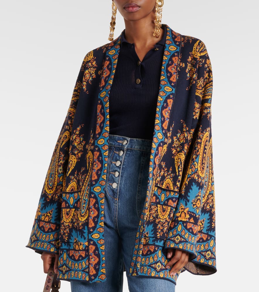 Etro Multicoloured Cardigan In Multi