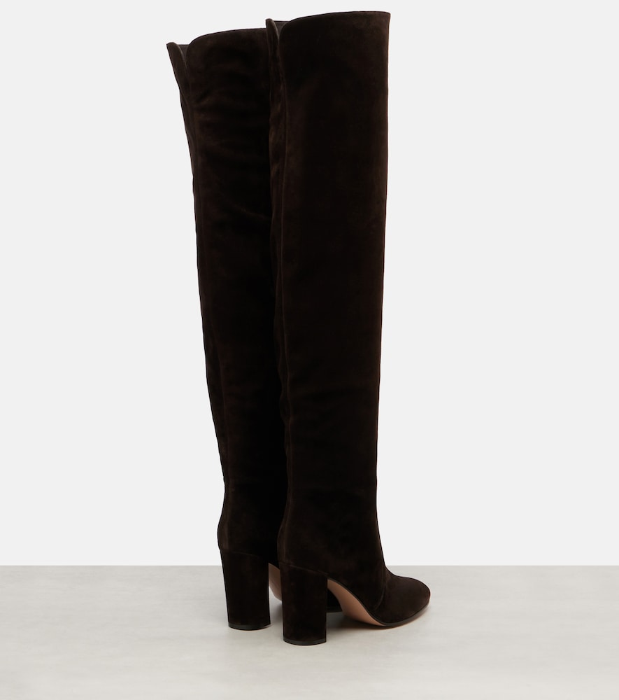  Gianvito Rossi Gianvito Rossi Overknee-stiefel Glen Aus Leder 