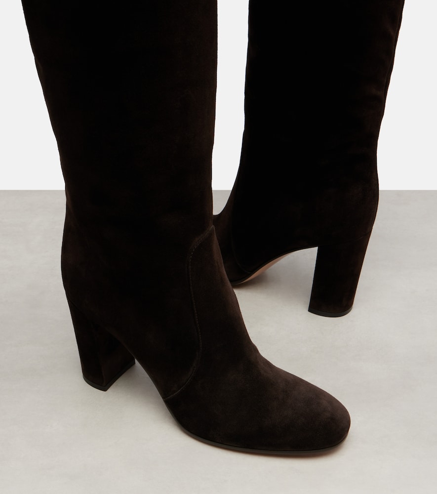  Gianvito Rossi Gianvito Rossi Overknee-stiefel Glen Aus Leder 