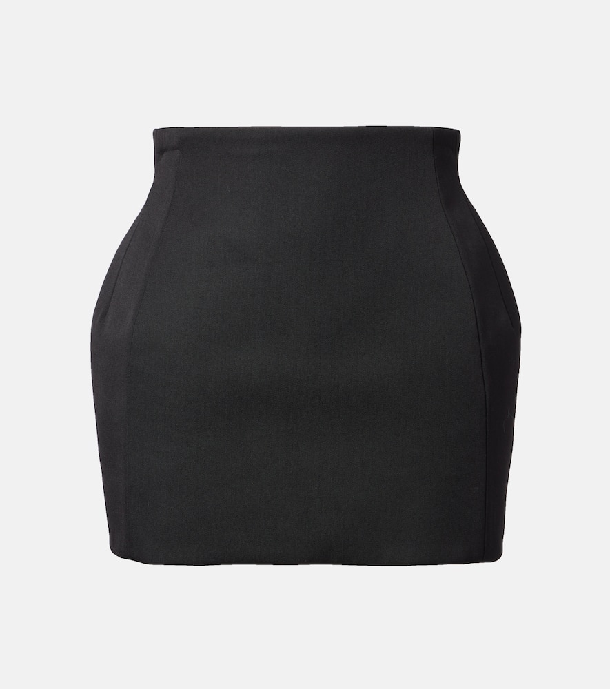 Wardrobe.nyc Wardrobe. Nyc Rhw Miniskirt In Black