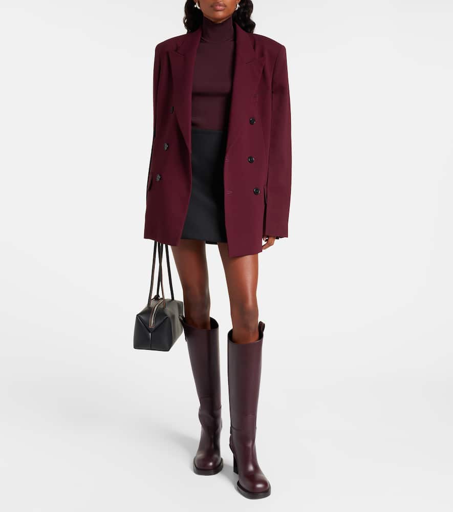 Wardrobe.nyc Wardrobe. Nyc Rhw Miniskirt In Black