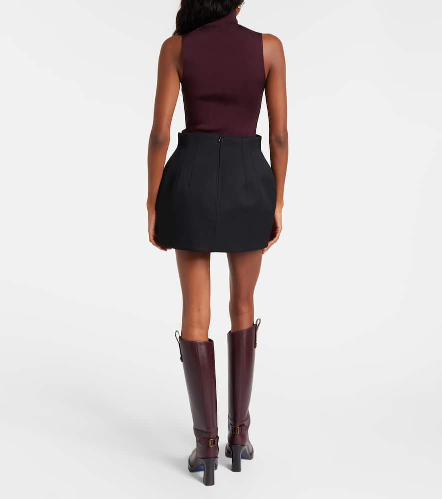 Wardrobe.nyc Wardrobe. Nyc Rhw Miniskirt In Black