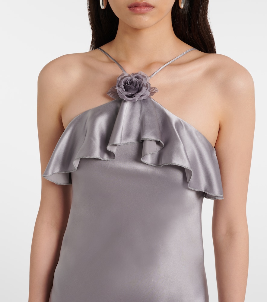  Rodarte Rodarte Slipdress Aus Seidencharmeuse 