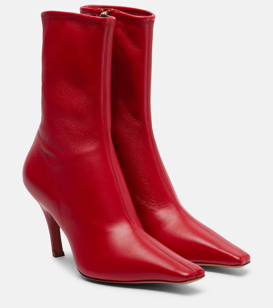 Stivaletti Jamie 80 in pelle