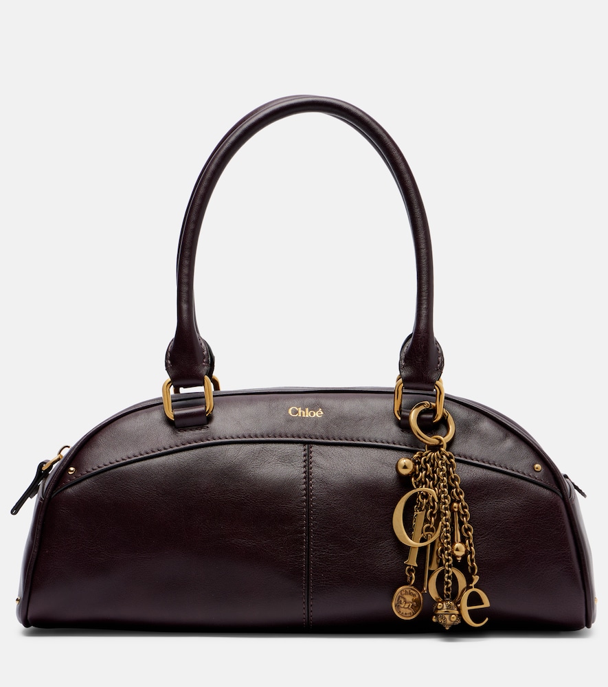 Chloe Chloé Embellished leather top-handle bag