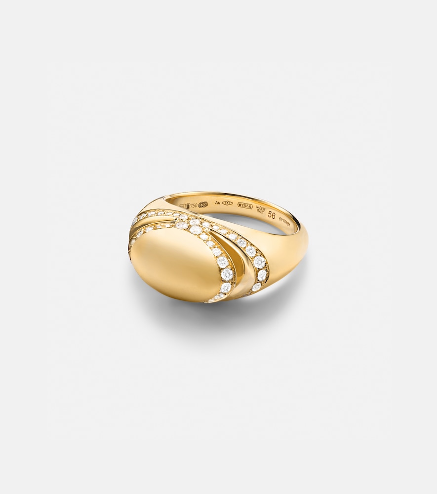 Bvlgari Bague Bvlgari Cabochon en or 18 ct et diamants 7850 €