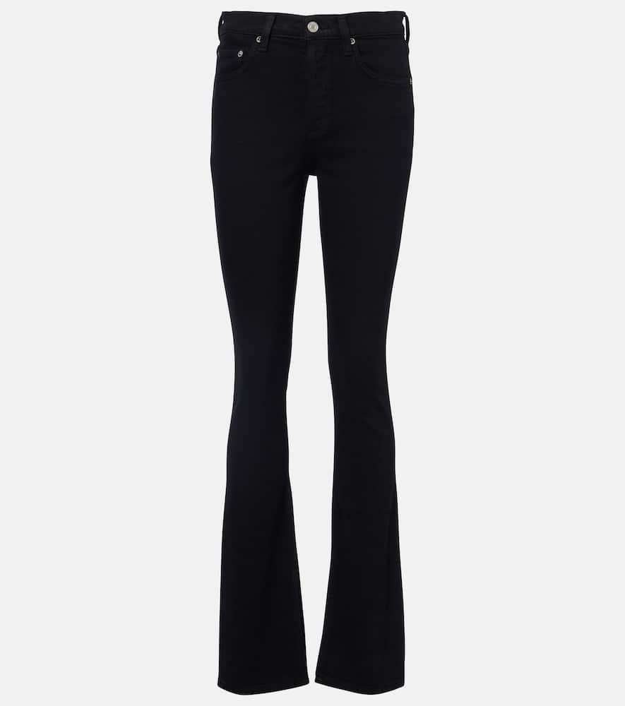 Agolde Ingram High Rise Skinny Jeans In Immersion In Black