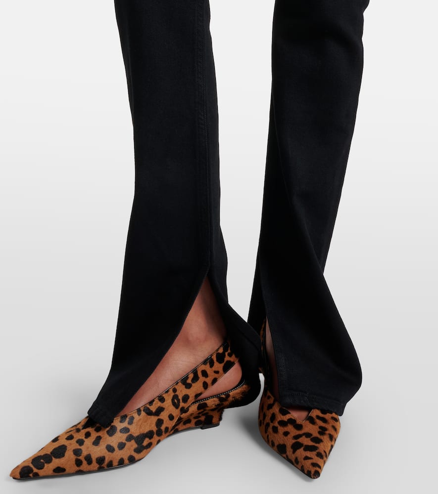 Agolde Ingram High Rise Skinny Jeans In Immersion In Black