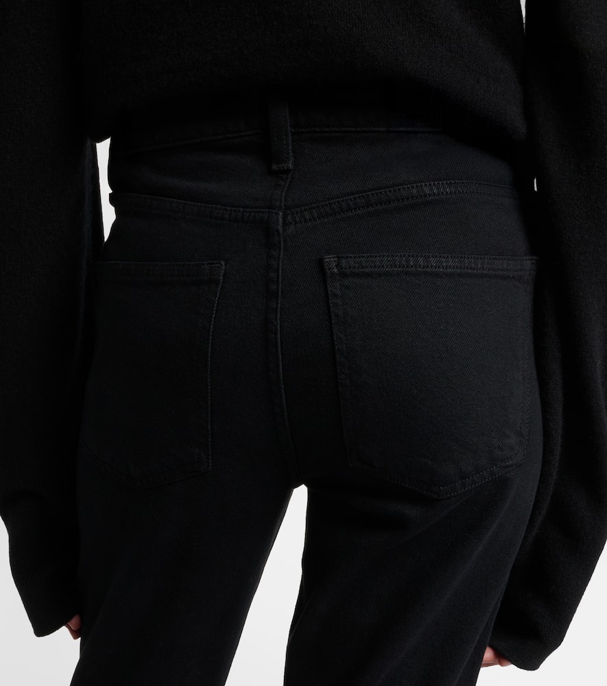 Agolde Ingram High Rise Skinny Jeans In Immersion In Black