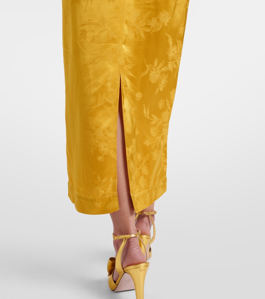  Taller Marmo Taller Marmo Midikleid Eolia Primavera Aus Jacquard 