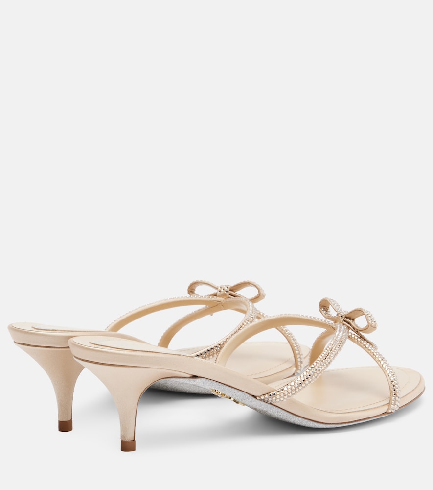  Rene Caovilla Rene Caovilla Sandalen Mit Kristallen 