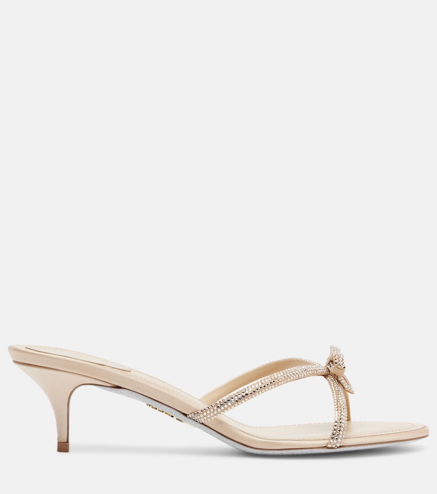  Rene Caovilla Rene Caovilla Sandalen Mit Kristallen 