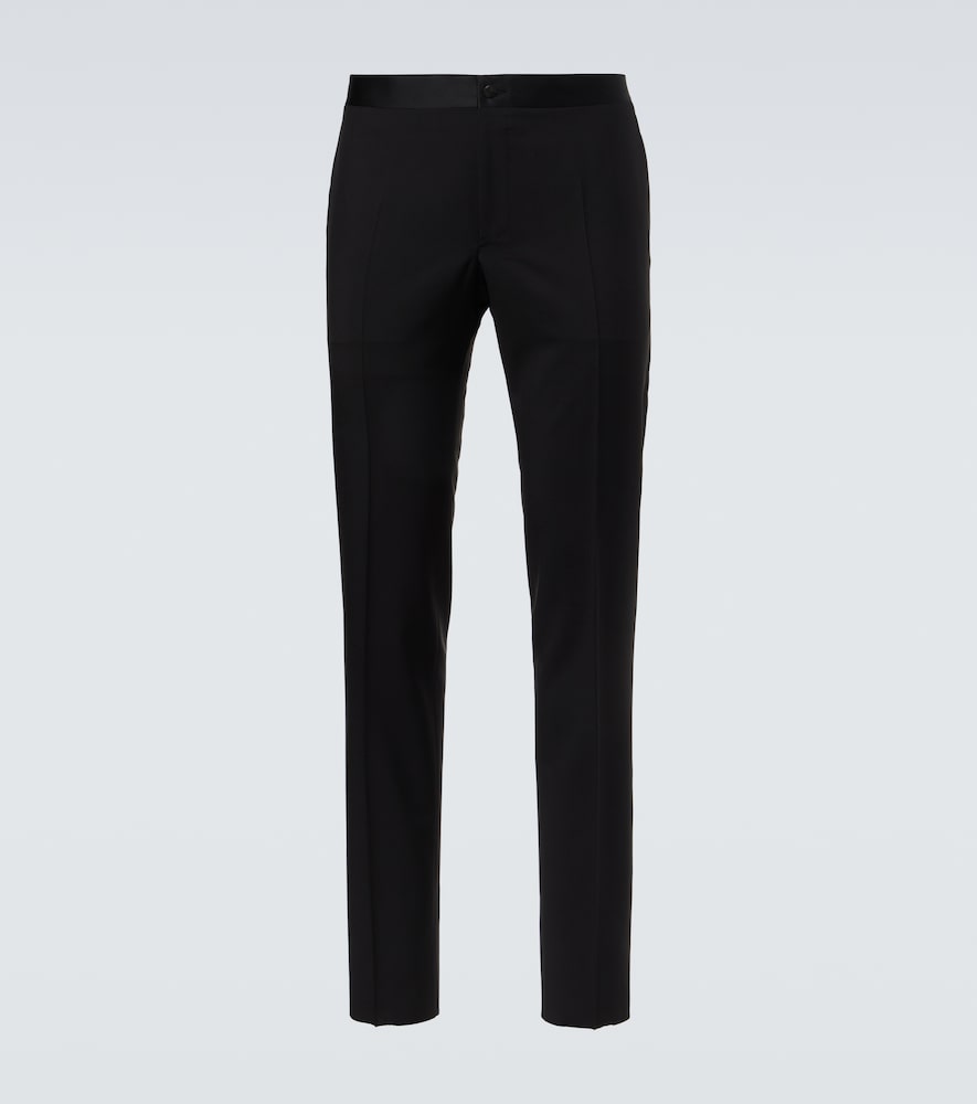 Canali Pantalon de costume en laine et mohair 232 €