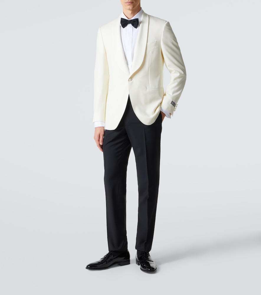  Canali Canali Wool And Mohair Suit Pants 