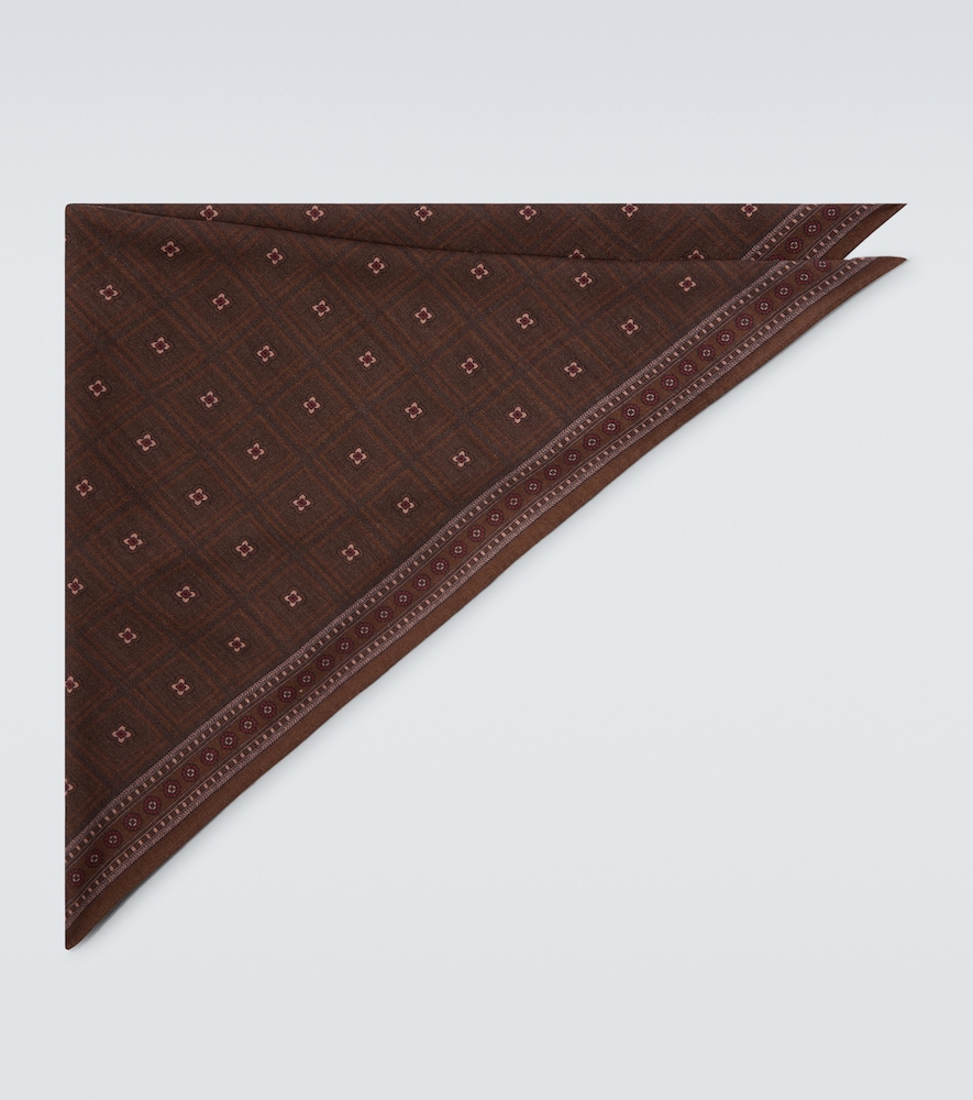 Loro Piana Loro Piana Henry cashmere and silk scarf　ロロ ピアーナ アンリ カシミアとシルクのスカーフ