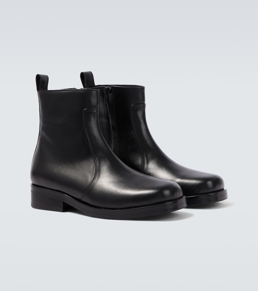 Studio Nicholson Square leather ankle boots | Thumbnail 8 Studio Nicholson Square leather ankle boots | Thumbnail 8