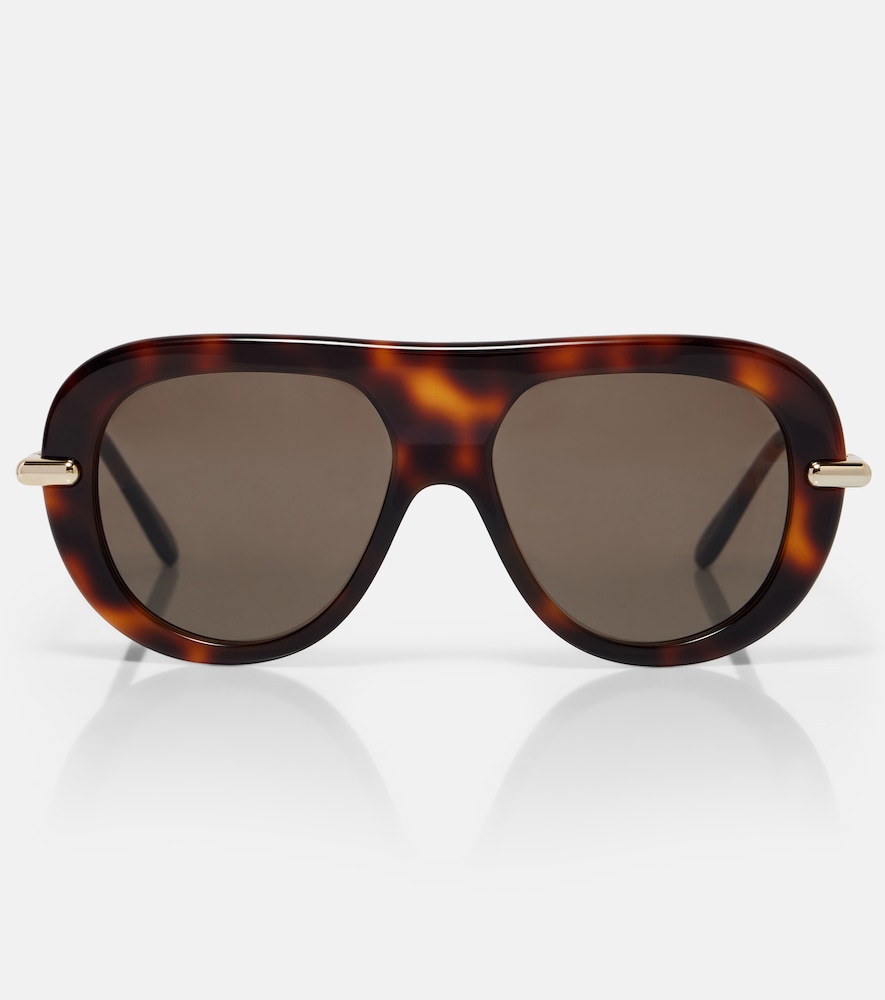 LOEWE Loewe Slim flat-top sunglasses　ロエベ スリム フラットトップ サングラス
