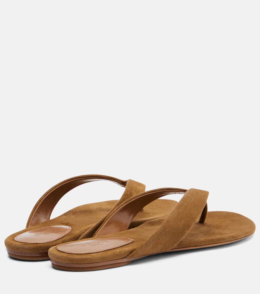  Le Monde Beryl Le Monde Bã©ryl Suede Thong Sandals 