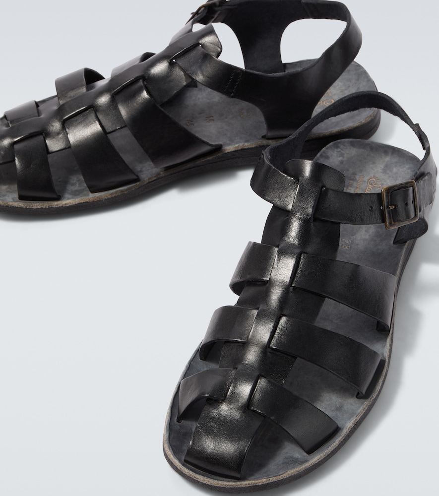  Sabah Sabah Porto Leather Fisherman Sandals 