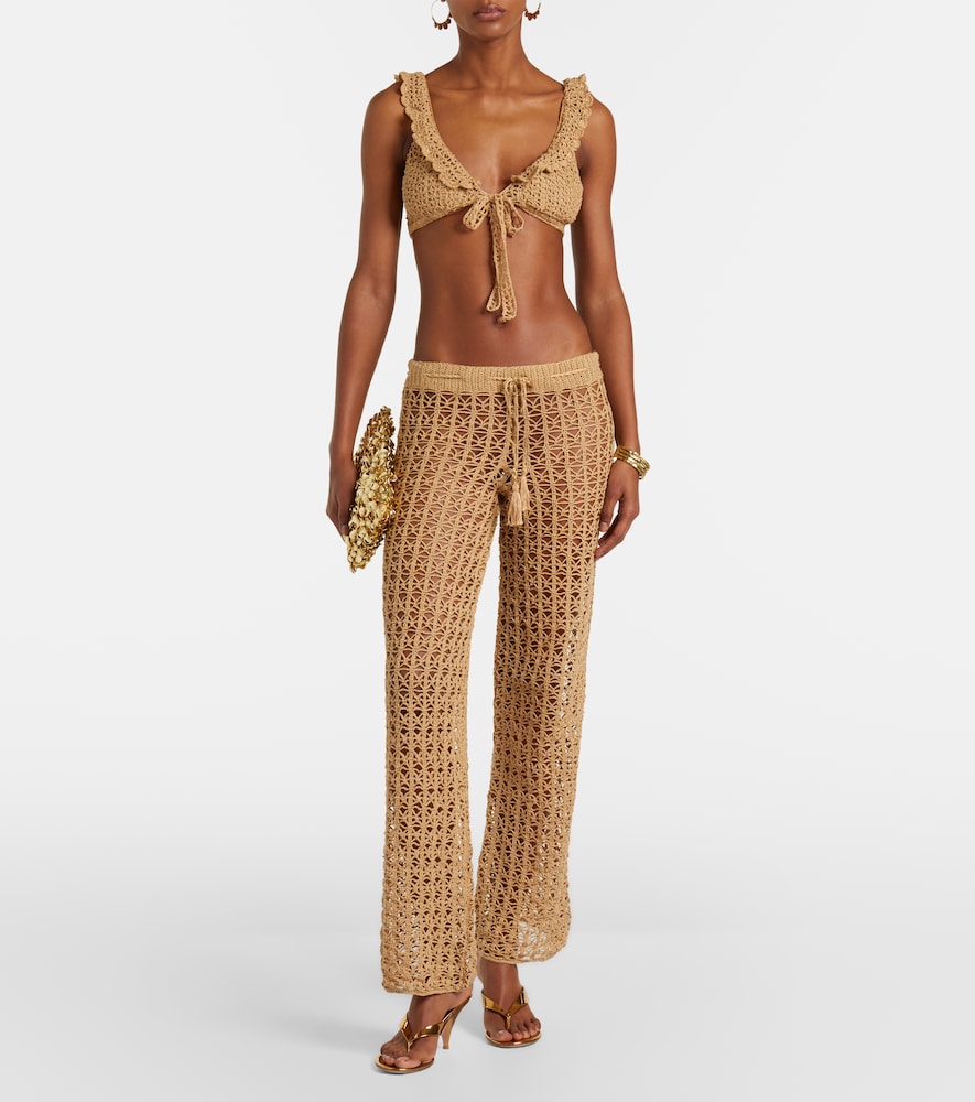  Anna Kosturova Anna Kosturova Bralette Brigitte Aus Häkelstrick 