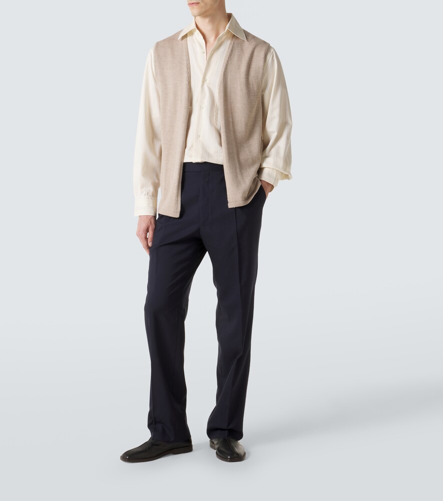  Stoffa Stã²ffa Striped Cotton And Silk Shirt 