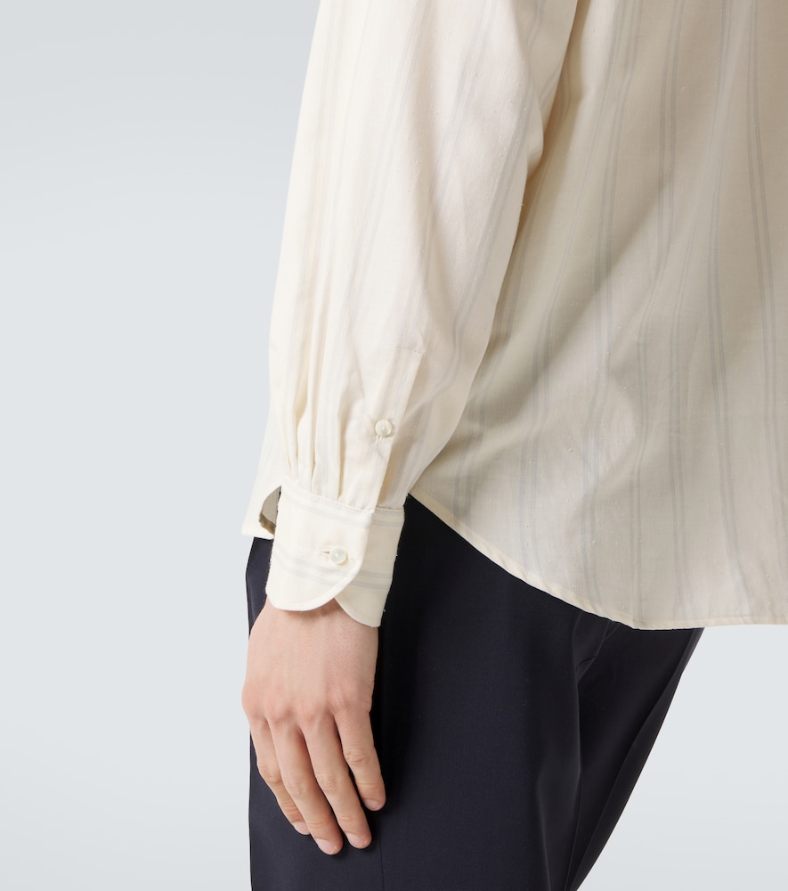  Stoffa Stã²ffa Striped Cotton And Silk Shirt 