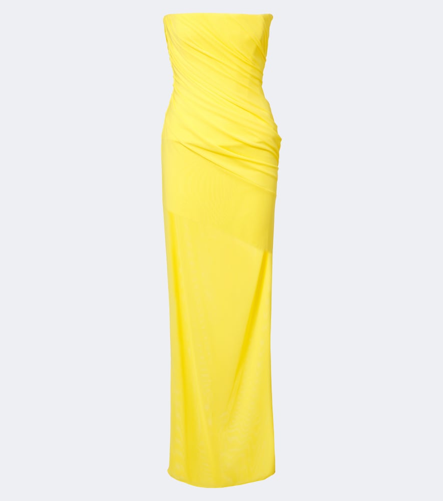 Robe Bustier aus Mesh