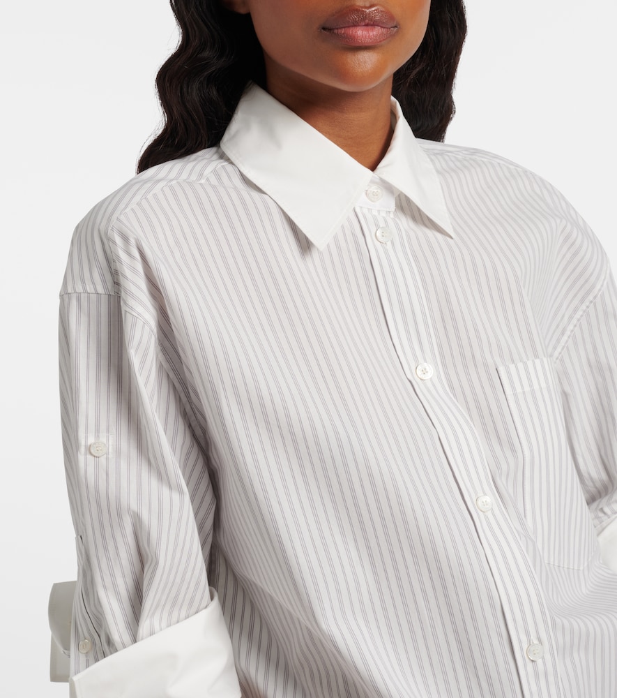  Acne Studios Acne Studios Camicia In Popeline Di Cotone A Righe 