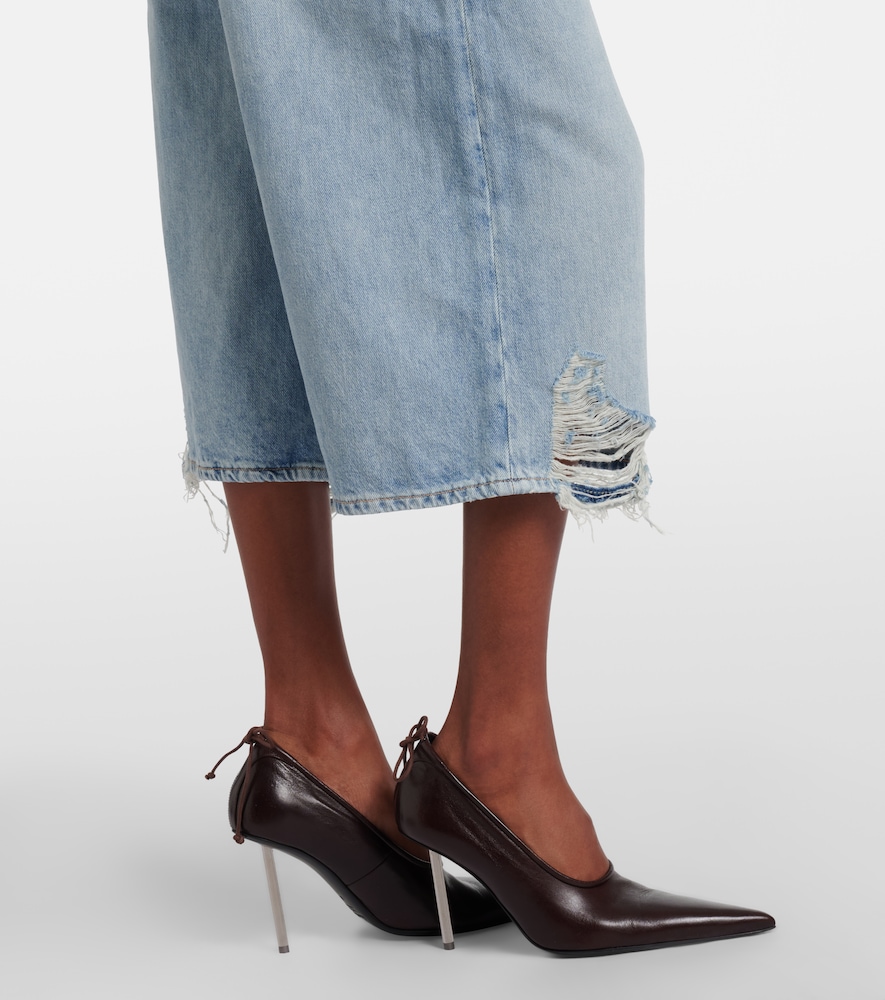  Acne Studios Acne Studios Distressed Denim Bermuda Shorts 